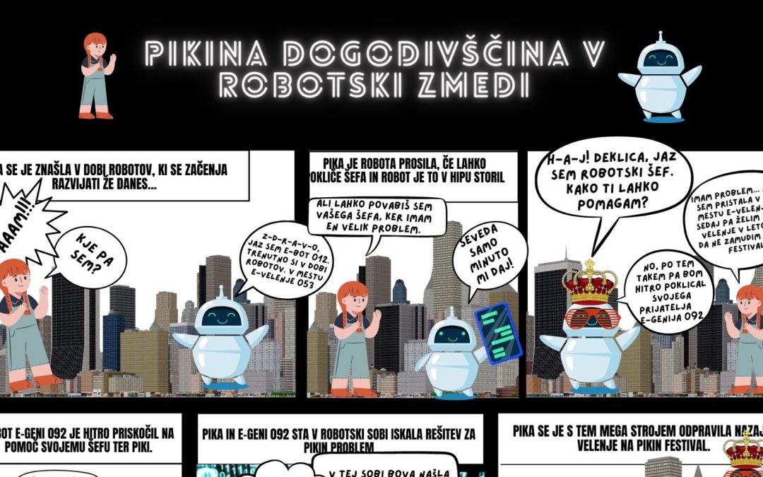 Izbrani strip “Pika v časovnem stroju”