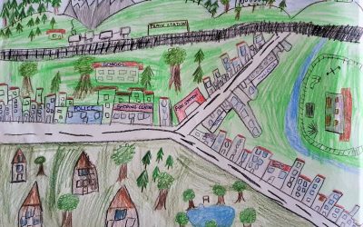 My imaginary city – Anže Hudovernik, 5. a