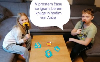 Preživljanje prostega časa v 5. a razredu