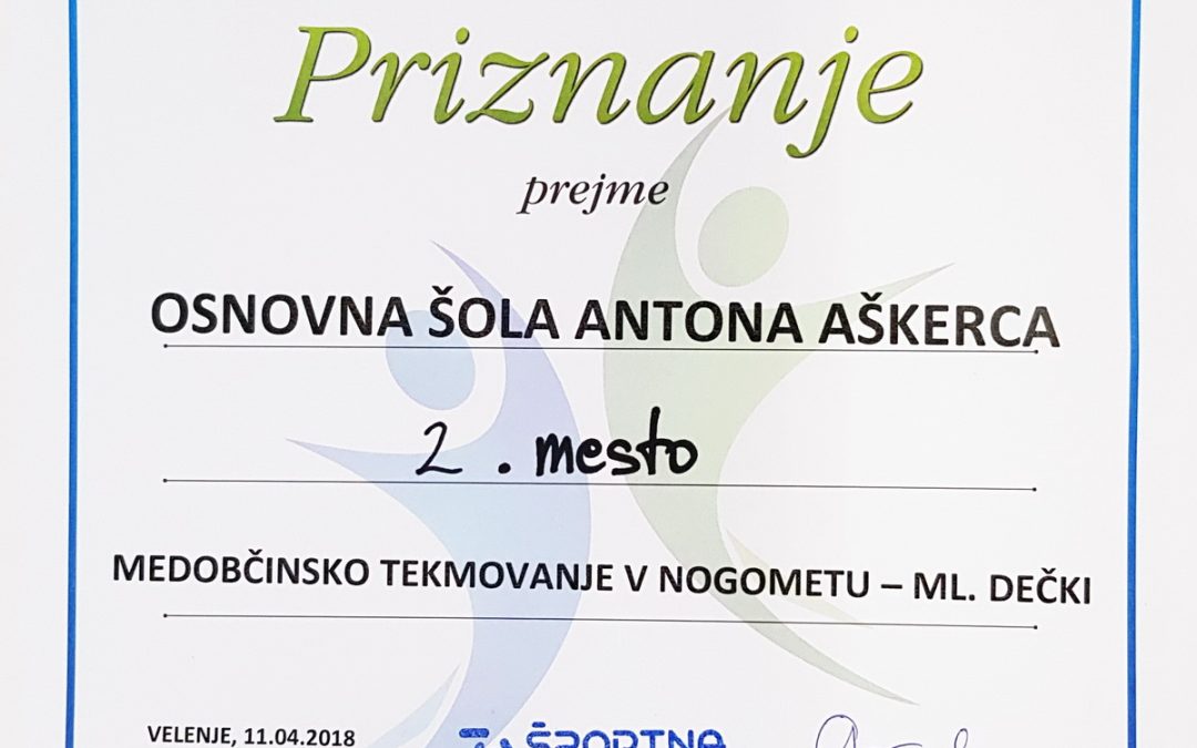 Medobčinsko tekmovanje v malem nogometu