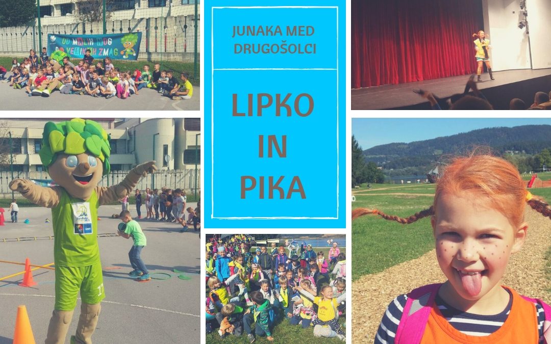 Lipko in Pika Nogavička junaka med drugošolci