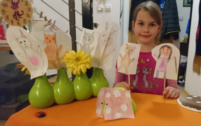 Domača lutkovna predstava Mojca Pokrajculja, Zoja Doblšek, 3.b